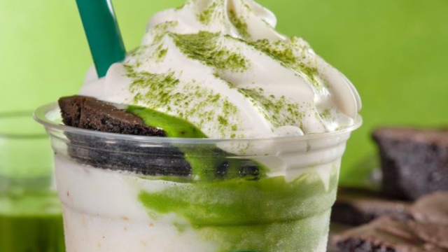 a starbucks japan cake frappuccino