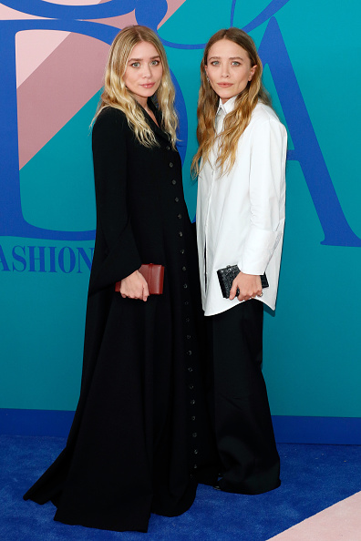 Mary-Kate and Ashley look typically Olsen in gigantic oversized # ...