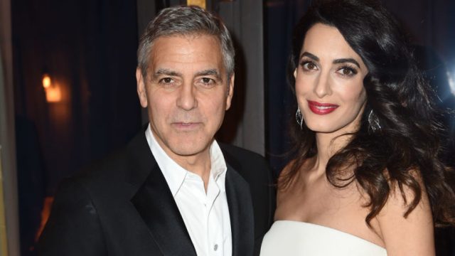 George and Amal Clooney.