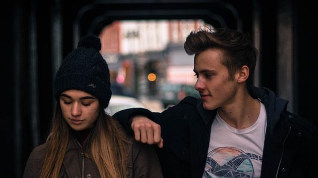 A young couple