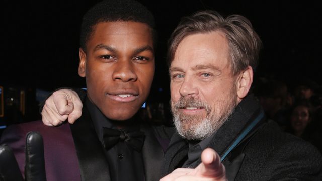 John Boyega and Mark Hamill