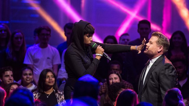 Jennifer Lawrence and James Corden on Drop the Mic