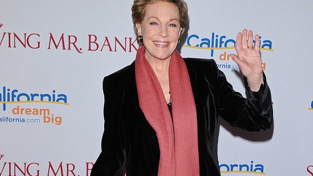 Julie Andrews at Saving Mr. Banks premiere in Los Angeles.