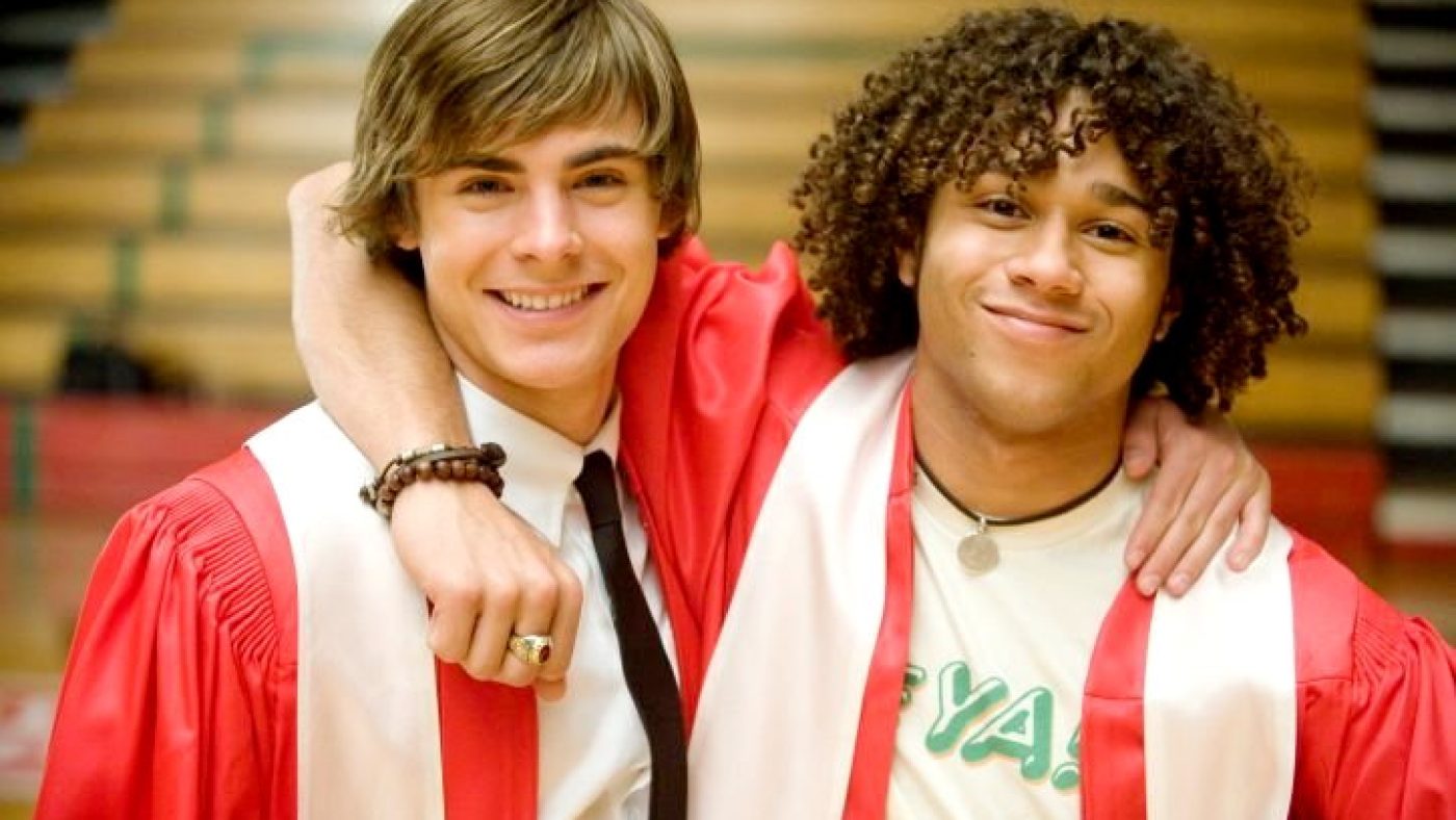 The little kid who played young Troy Bolton in "High School Musical 3