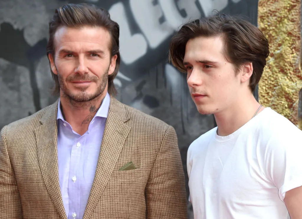 David Beckham shared the story of Brooklyn’s first tattoo, and it’s ...