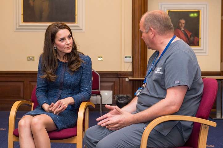 Kate Middleton visited and had the kindest words for the hospital staff ...