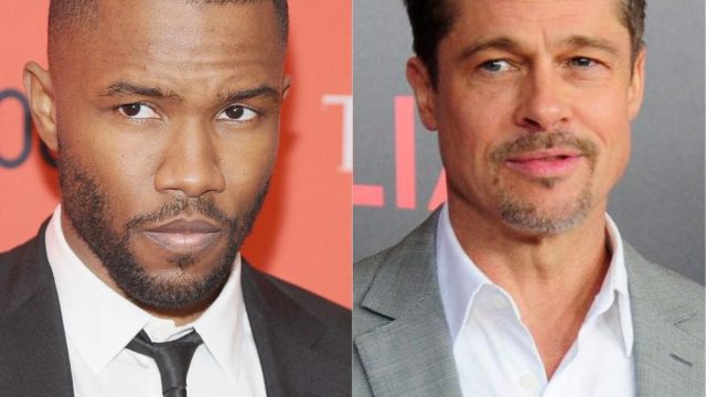 Brad Pitt and Frank Ocean bromance.