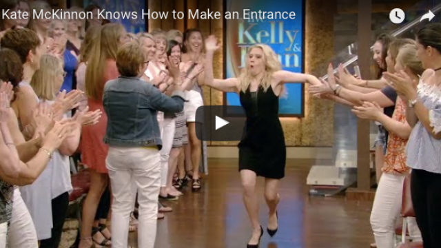 Kate McKinnon on Live with Kelly and Ryan