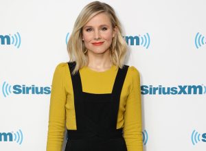 Actress Kristen Bell visits the SiriusXM Studios on March 22, 2017 in New York City. (Photo by Cindy Ord/Getty Images)