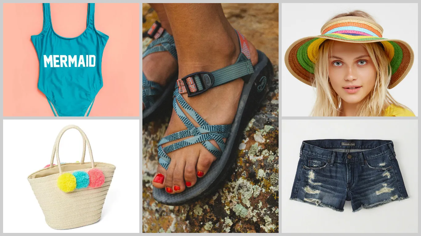 Chacos on hot sale the beach