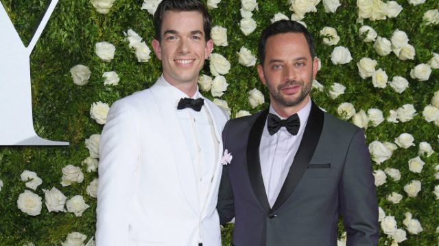 John Mulaney and Nick Kroll at the Tonys.