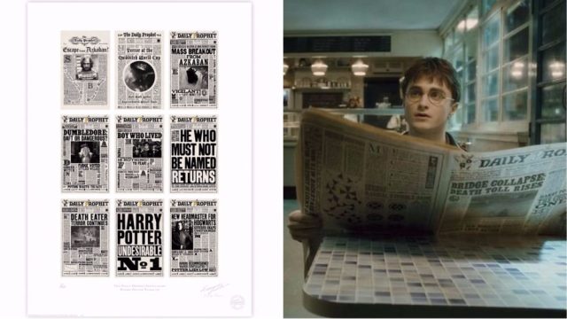 MinaLima Harry Potter Prints