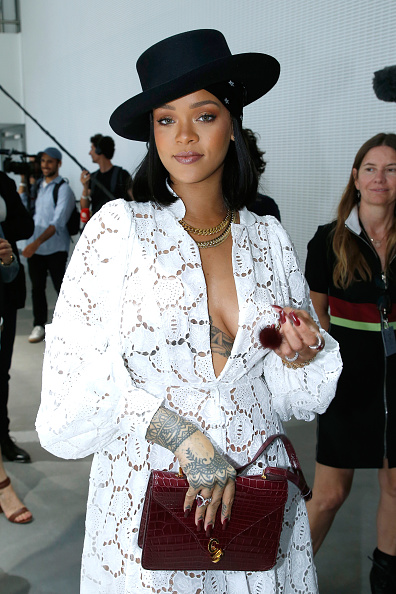 Rihanna wore, like, a western bandit hat and obviously slayed ...