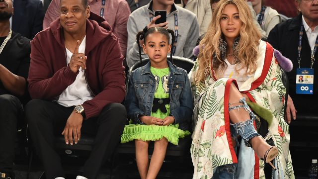 Beyonce, Jay Z, and Blue