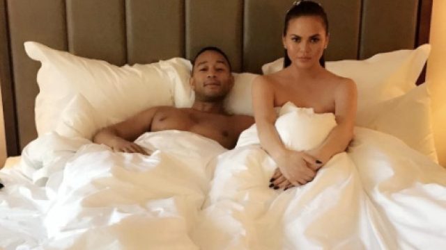 Chrissy Teigen and John Legend