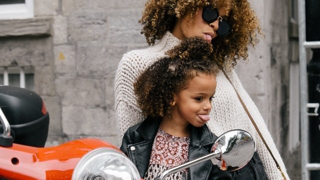 Mother and daughter