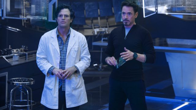 Avengers Mark Ruffalo Robert Downey Jr.