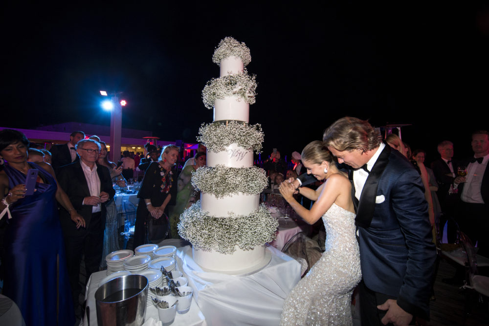 Victoria Swarovski's wedding dress was incredible