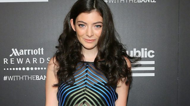 Singer Lorde