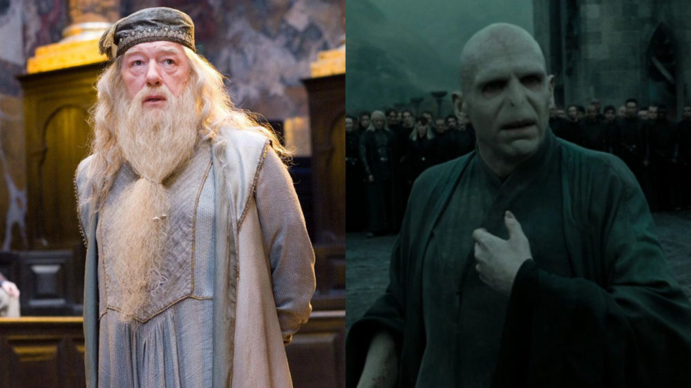 harry potter dumbledore actor change