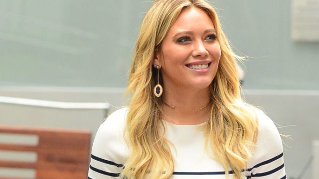 Actress Hilary Duff