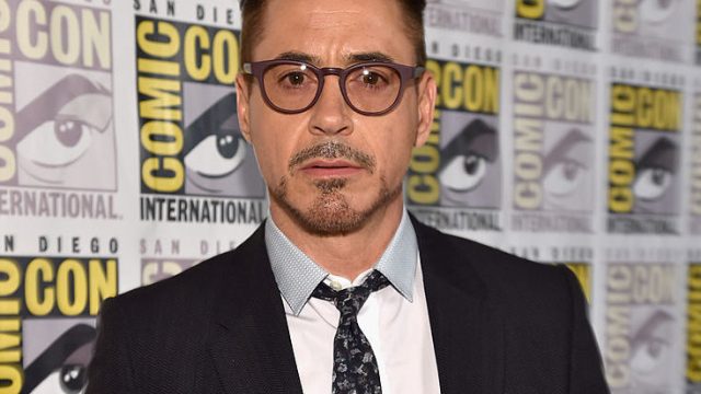 Robert Downey Jr at Comic Con.