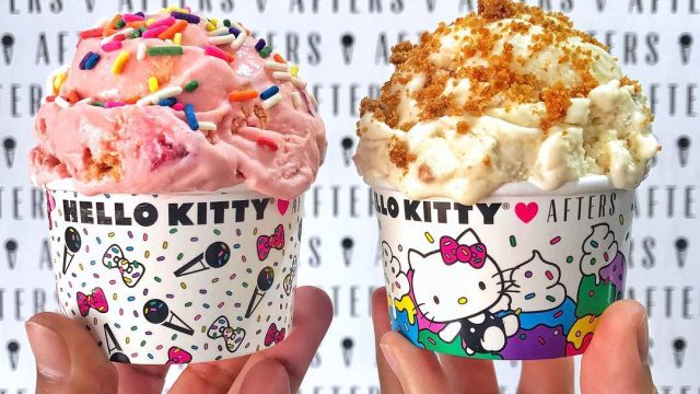 Hello Kitty ice cream