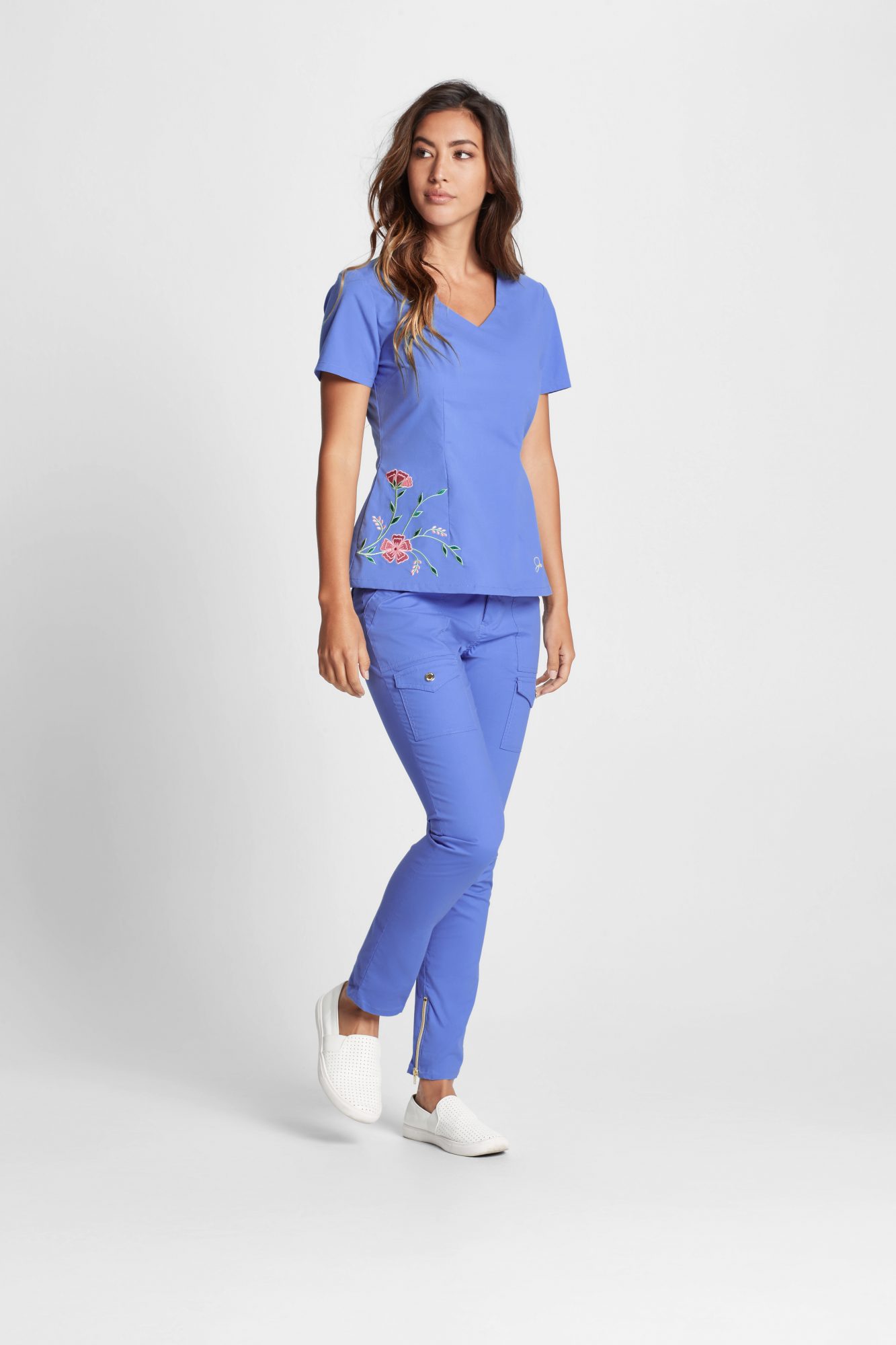 This company is making stylish scrubs so doctors and nurses can