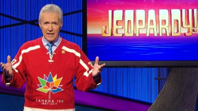 Picture of Alex Trebek Jeopardy