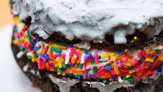 Blackbird Doughnuts' Ice Cream Sandwich Donut