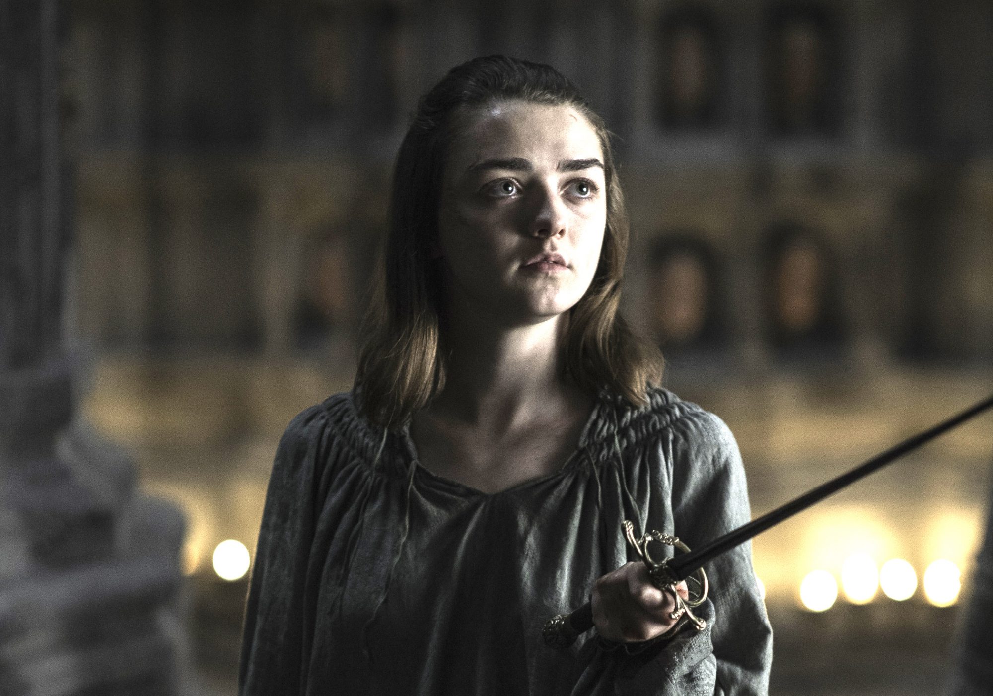 <b>Arya</b> Stark might finally be reuniting with her long lost direwolf, Nymeria,...