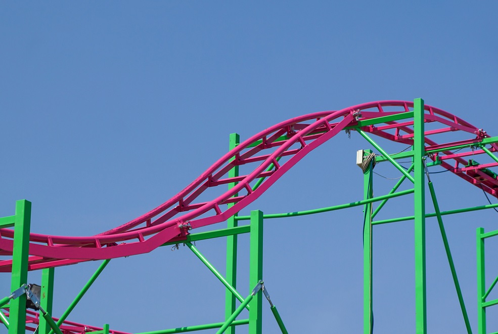 This dad made an at home roller coaster for his daughter when