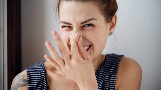 sweat odor