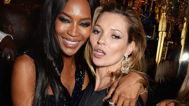 Kate Moss and Naomi Campbell