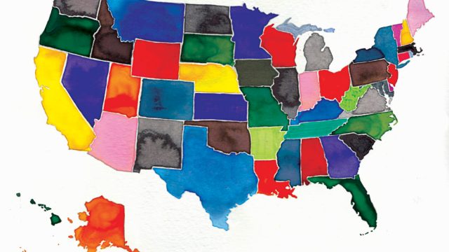 United States map