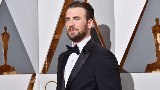 Chris Evans attends the 88th Annual Academy Awards at Hollywood & Highland Center on February 28, 2016 in Hollywood, California.