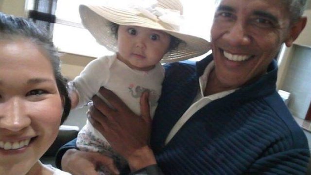 Obama Selfie