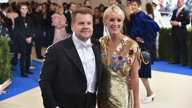 Picture of James Corden and Julia Carey