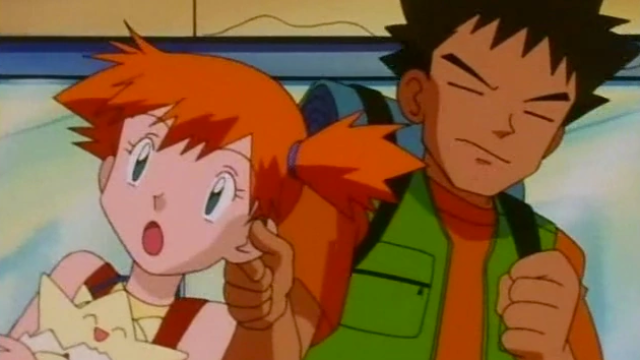 Image of Misty and Brock from Pokémon