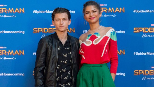 Zendaya and Tom Holland