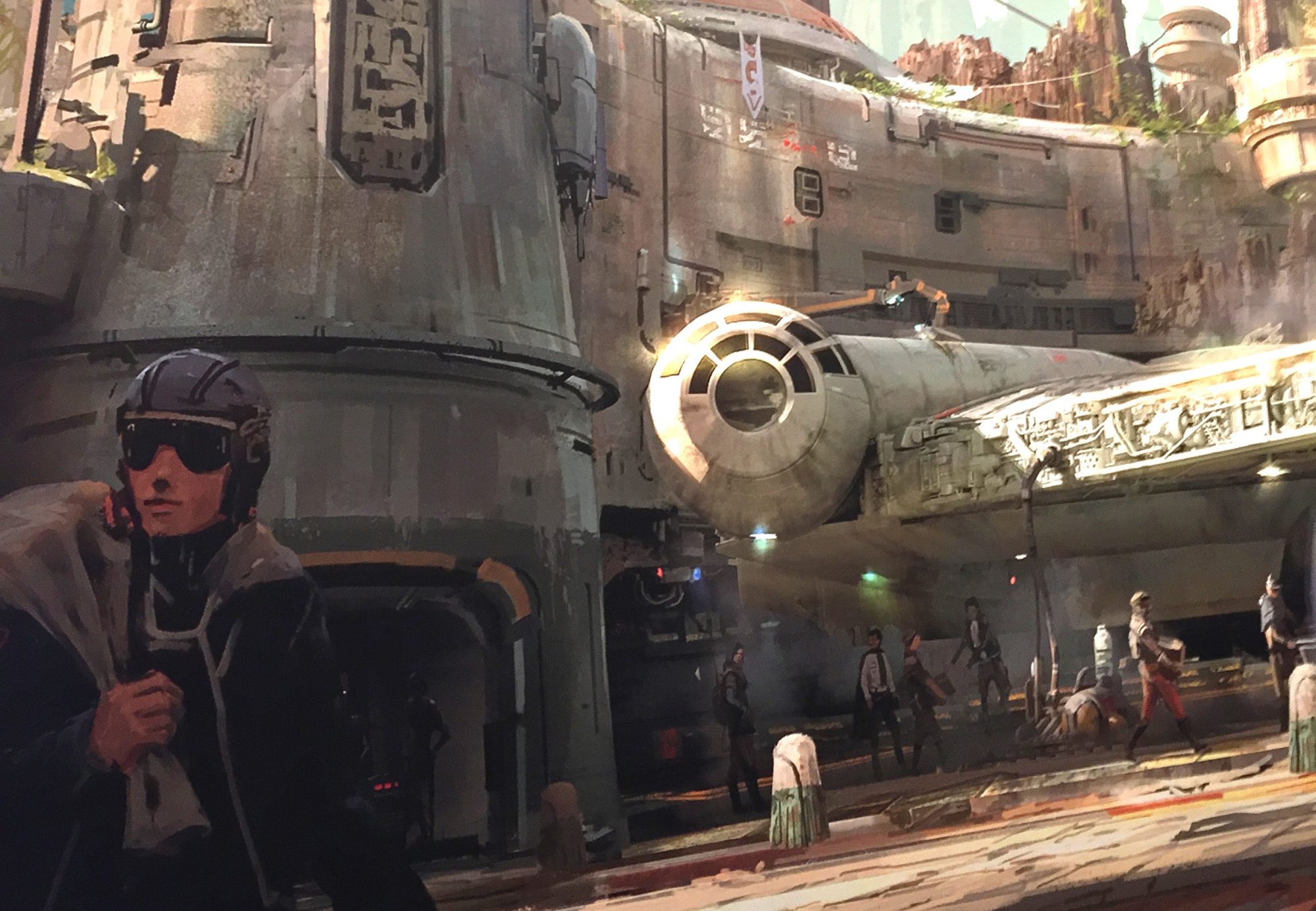 The first look at ALL of Star Wars Land is here, and omfg ...