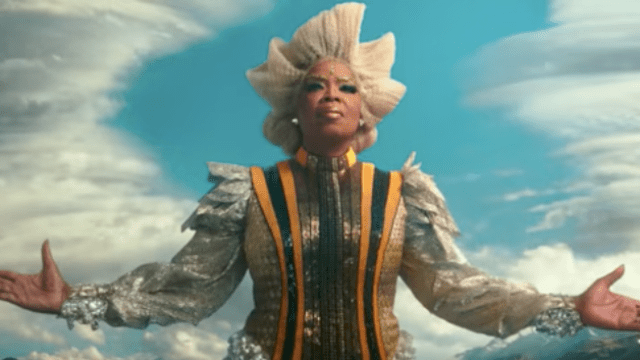 Oprah Winfrey as Mrs. Which in A Wrinkle in Time.
