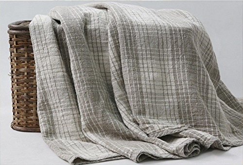 Sofia's linen pure online flax blanket