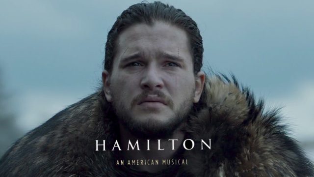 Hamilton/Game of Thrones mashup