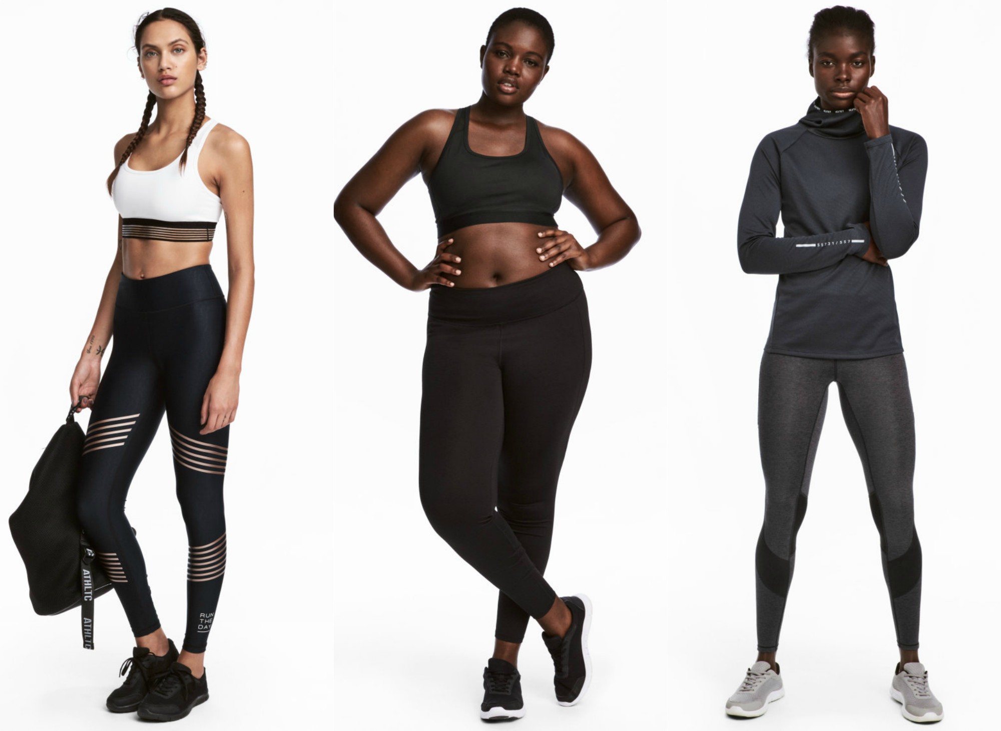 H&M released a new fall sports collection and it's the perfect combo of  luxe and athleisure - HelloGigglesHelloGiggles