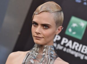 Cara Delevingne arrives at the Los Angeles premiere of 'Valerian and the City of a Thousand Planets' at TCL Chinese Theatre on July 17, 2017 in Hollywood, California.