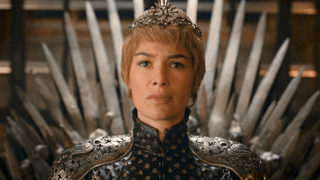 cersei lannister coronation on game of thrones