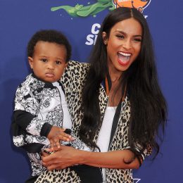 Ciara arrives at the Nickelodeon Kids' Choice Sports Awards 2015 at UCLA's Pauley Pavilion on July 16, 2015 in Westwood, California.
