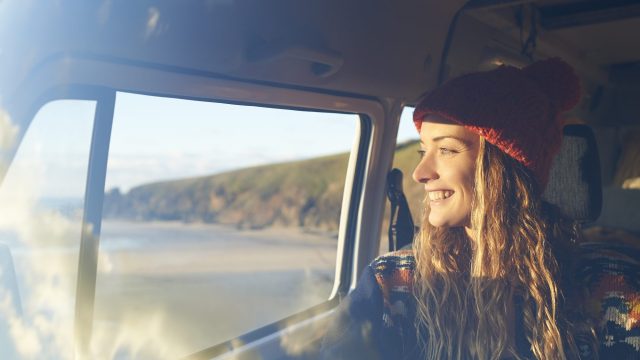 Image of woman traveling