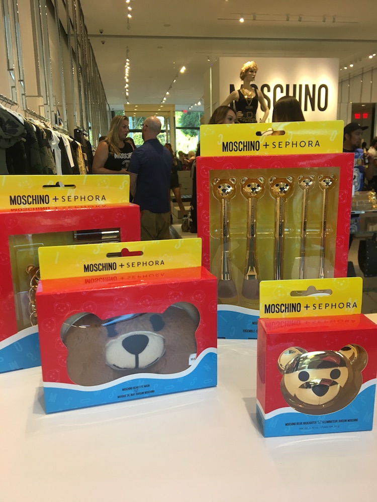 Here's the lowdown on the bear-ry cute Moschino x Sephora